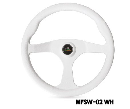M-FLEX - Steering Wheel - White